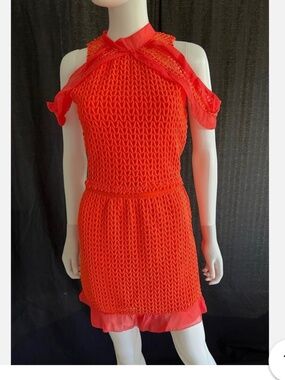 Sugar lips orange woven set- medium